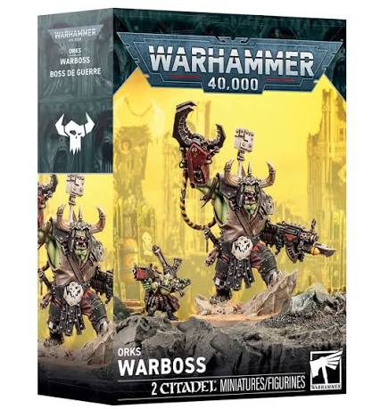 WARHAMMER 40K ORKS WARBOSS