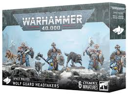 WARHAMMER 40K SPACE WOLVES: WOLF GUARD HEADTAKERS