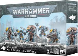 WARHAMMER 40K SPACE WOLVES: WOLF GUARD TERMINATORS
