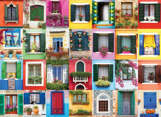 MEDITERRANEAN WINDOWS (1000 PC)
