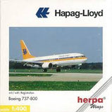 1:400 HAPAG-LLOYD BOEING 737-800