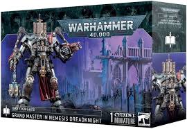 WARHAMMER 40K GREY KNIGHTS: GRAND MASTER IN NEMESIS DREADKNIGHT