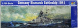 1:700 GERMANY BISMARCK BATTLESHIP 1941