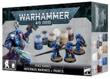 WARHAMMER 40K SPACE MARINES INFERNUS MARINES & PAINT