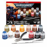 WARHAMMER 40K  PAINTS & TOOLS SET (NEW VERSION)