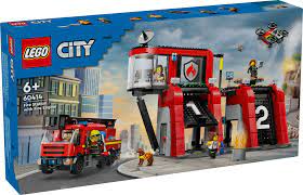 CITY - FIRE STATION WITH FIRE TRUCK