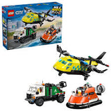 CITY -  AIRPLANE, SERVICE TRUCK & HOVERCRAFT