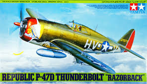1:48 REPUBLIC P-47D THUNDERBOLT "RAZORBACK"