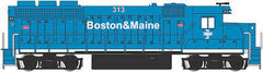 EMD GP40 WITH OPERATING HEADLIGHTS BOSTON & MAINE