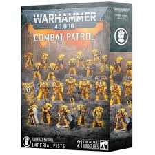 WARHAMMER 40K IMPERIAL FISTS COMBAT PATROL