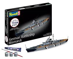 1:1200 GERMAN BATTLESHIP GNEISENAU W/PAINT, GLUE & A BRUSH
