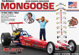 1:24 TOM McEWEN'S MONGOOSE REAR ENGINE DRAGSTER