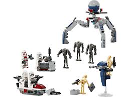 STAR WARS - CLONE TROOPER & BATTLE DROID BATTLE PACK