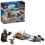 STAR WARS - THE MANDALORIAN & GROGU'S SPEEDER BIKE
