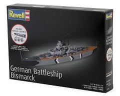 1:1200 GERMAN BATTLESHIP BISMARCK W/PAINT, GLUE & A BRUSH