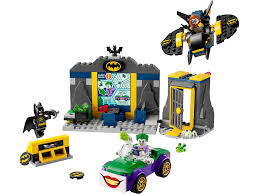 BATMAN: THE BATCAVE WITH BATMAN, BATGIRL AND THE JOKER