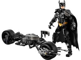 BATMAN: BATMAN CONSTRUCTION FIGURE AND THE BAT-POD BIKE