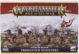 WARHAMMER  AGE OF SIGMAR: FREEGUILD FUSILIERS