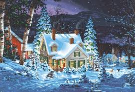 WINTER'S HUSH (20IN X 14IN)