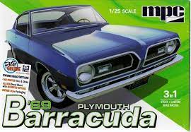 1:25 '69 PLYMOUTH BARRACUDA 3IN1