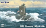 1:350 USS ALBACORE (AGSS-569)
