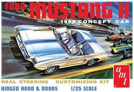 1:25 FORD MUSTANG II 1963 CONCEPT CAR