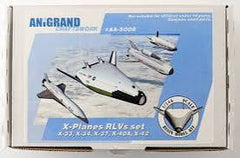 1:144 X-PLANES RLVS SET (X-33,X-34,X-37,X-40A,X-42)
