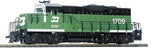 GP9M LOCOMOTIVE BURLINGTON NORTHERN