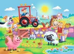 FUN ON THE FARM MY FIRST FLOOR PUZZLE (16 LARGE PC)