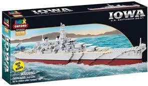 BRICK FOR MANIA: IOWA U.S. BATTLESHIP BB-61 (1053PCS)
