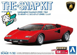 1:32 LAMBORGHINI COUNTACH LP400 RED