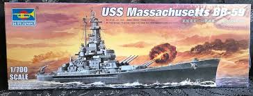 1:700 USS MASSACHUSETTS BB-59