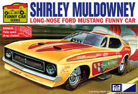 1:25 SHIRLEY MULDOWNEY LONG-NOSE FORD MUSTANG FUNNY CAR