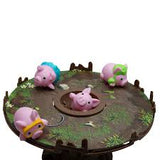 PIGS ON TRAMPOLINES