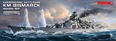 1:700 KM BISMARCK KREIGSMARINE BATTLESHIP
