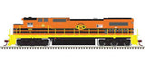 HO DASH 8-40C (DCC READY)(NUMBER MAY VARY)