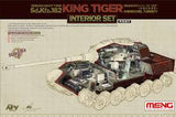 1:35 KING TIGER HENSCHEL TURRET W/EXTRA INTERIOR SET (OPEN BOX)
