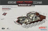 1:35 KING TIGER PORSCHE TURRET W/EXTRA INTERIOR SET (OPEN BOX)