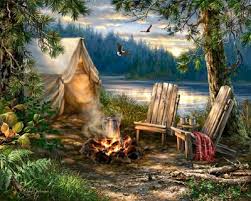 EVENING AT THE LAKE (500PC)