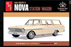 1:25 1963 CHEVY II NOVA STATION WAGON (CURBSIDE)