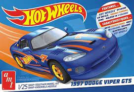 1:25 HOT WHEELS 1997 DODGE VIPER GTS