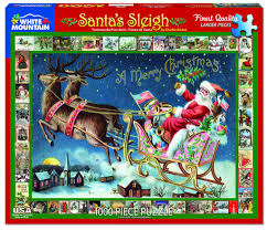 SANTA'S SLEIGH (1000PC)