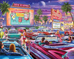 DRIVE-IN MOVIES (1000PC)