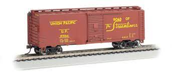 40' STEAM ERA BOX CAR UNION PACIFIC