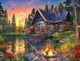 SUN KISSED CABIN (500PC)