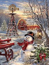 WINTER WINDMILL (500PC)