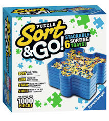 PUZZLE SORT & GO (6 STACKABLE SORTING TRAYS)