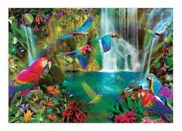 TROPICAL PARROTS (1000 PC)