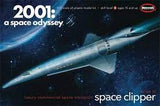 1:72 2001: A SPACE ODYSSEY: ORION III SPACE CLIPPER