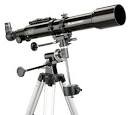 POWERSEEKER 70EQ TELESCOPE INCLUDES 2 EYEPIECES